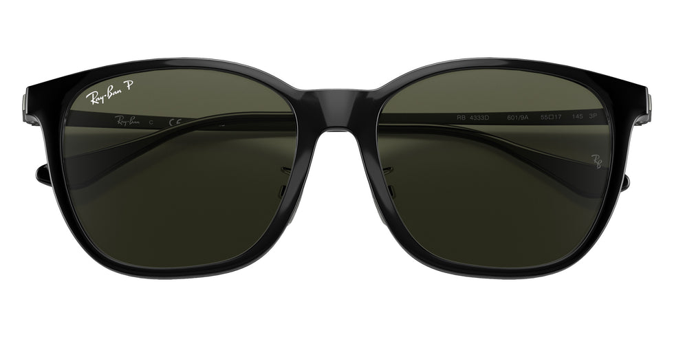 Ray-Ban RB4333D 601/9A 55 - Black / G-15 Green Polarized #id:rb4333d6019a_s:102125