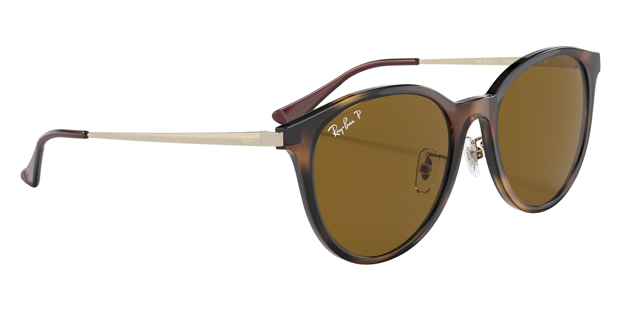 Ray-Ban RB4334D 710/83 55 - Light Havana / B-15 Brown Polarized #id:rb4334d71083_s:100120