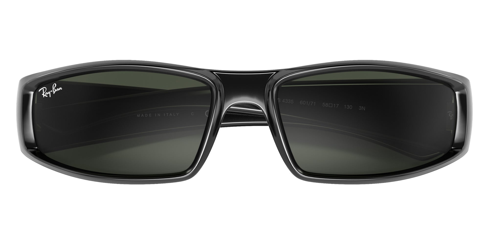 Ray-Ban RB4335 601/71 58 - Black / G-15 Green #id:rb433560171_s:100125