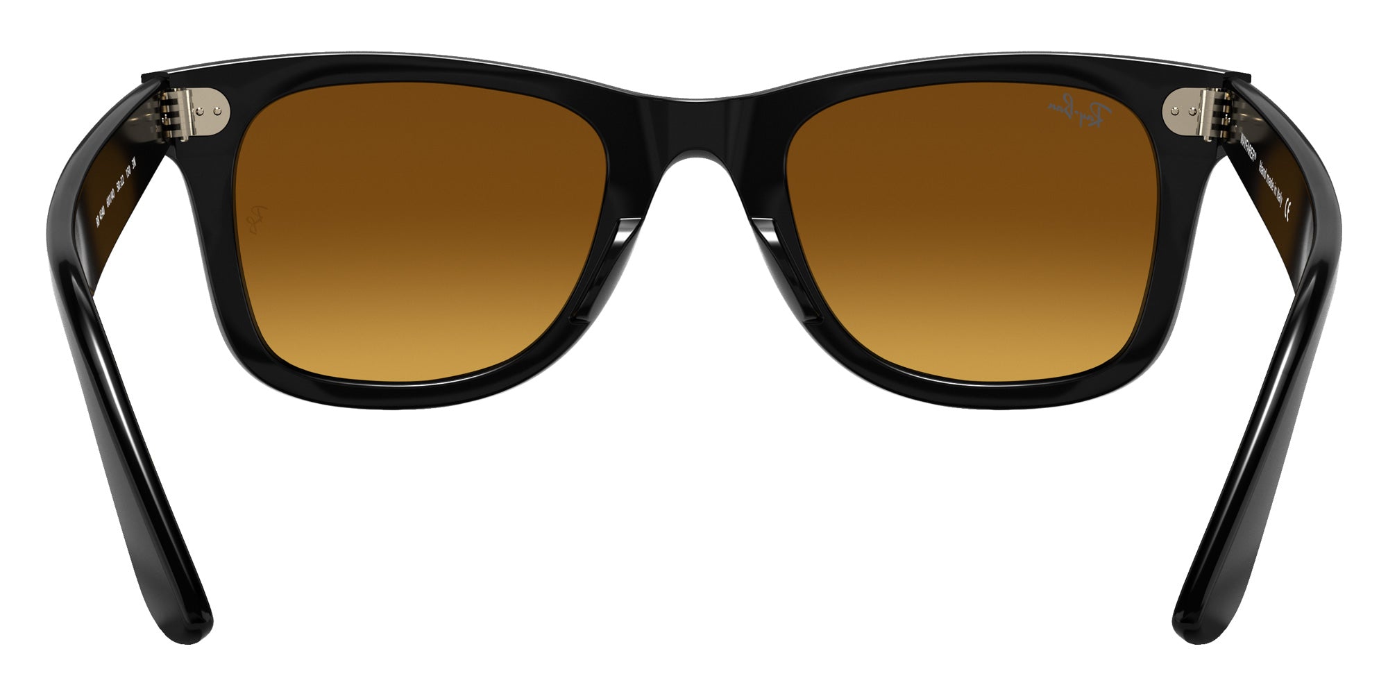 Ray-Ban RB4340 Wayfarer Ease 601/4O 50 - Black / Blue Gradient Flash Mirrored #id:rb43406014o_s:100115