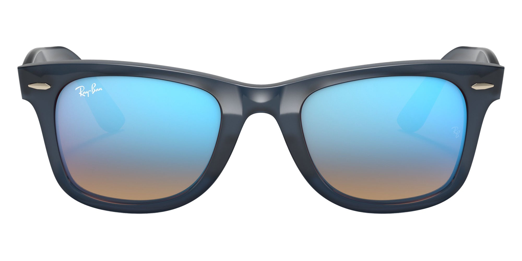 Ray-Ban RB4340 Wayfarer Ease 62324O 50 - Blue / Blue Gradient Flash Mirrored #id:rb434062324o_s:100100