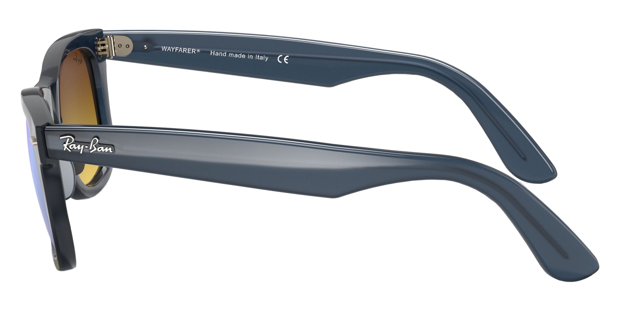 Ray-Ban RB4340 Wayfarer Ease 62324O 50 - Blue / Blue Gradient Flash Mirrored #id:rb434062324o_s:100110
