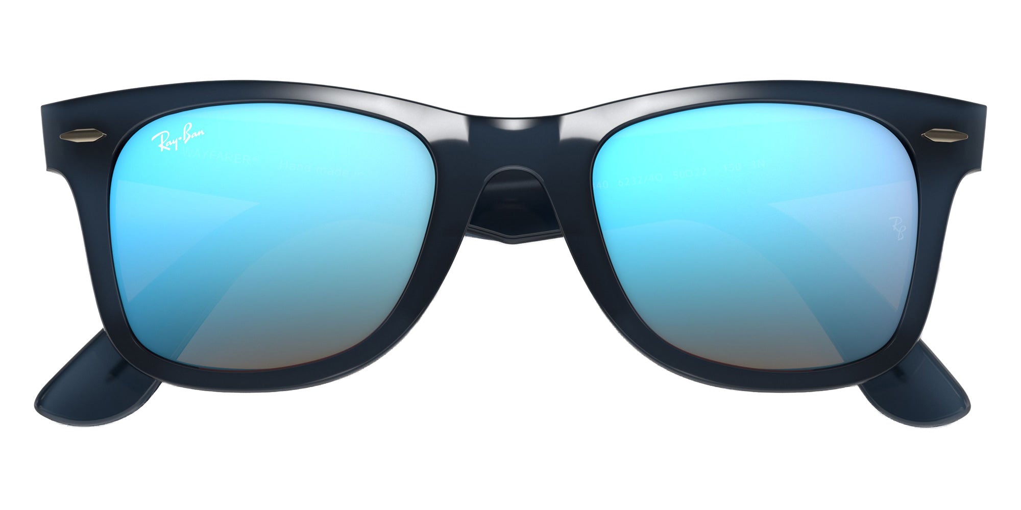 Ray-Ban RB4340 Wayfarer Ease 62324O 50 - Blue / Blue Gradient Flash Mirrored #id:rb434062324o_s:100125