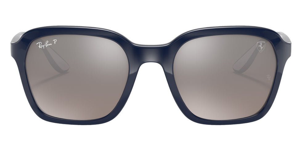 Ray-Ban RB4343M Scuderia Ferrari Collection F6065J 52 - Blue / Silver Polarized+ Mirrored #id:rb4343mf6065j_s:100100