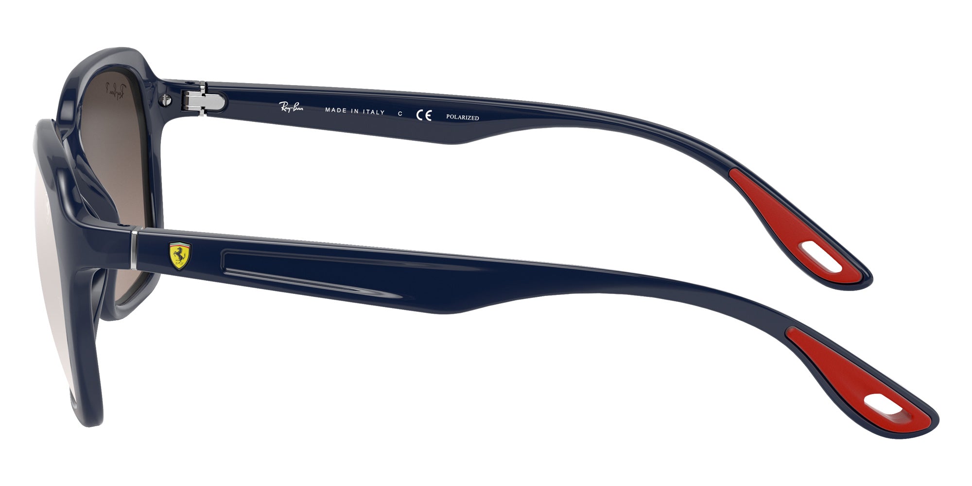 Ray-Ban RB4343M Scuderia Ferrari Collection Square Sunglasses