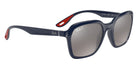 Ray-Ban RB4343M Scuderia Ferrari Collection F6065J 52 - Blue / Silver Polarized+ Mirrored #id:rb4343mf6065j_s:100120