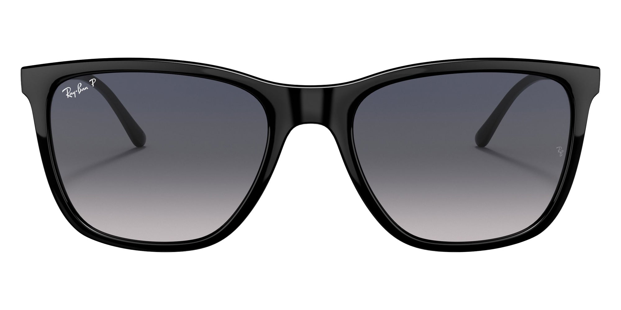 Ray-Ban RB4344 601/78 56 - Black / Blue Gradient Polarized #id:rb434460178_s:100100