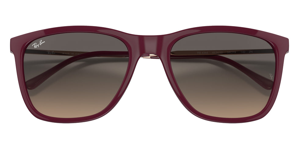 Ray-Ban RB4344 653432 56 - Red / Light Gray Gradient #id:rb4344653432_s:100125