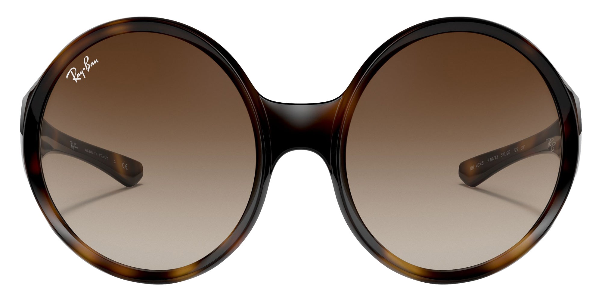 Ray-Ban RB4345 710/13 58 - Havana / Brown Gradient #id:rb434571013_s:100100