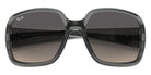 Ray-Ban RB4347 653011 60 - Transparent Light Gray / Dark Gray Gradient #id:rb4347653011_s:100125