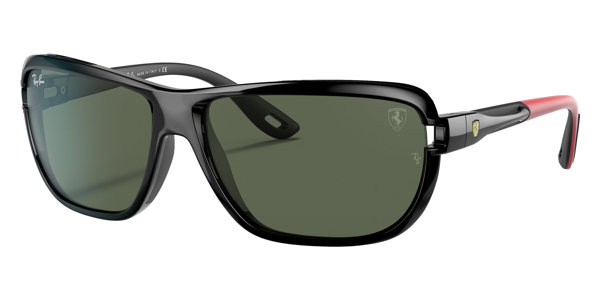 Ray-Ban RB4365M Scuderia Ferrari F60171 62 - Black / G-15 Green #id:rb4365mf60171_s:100105