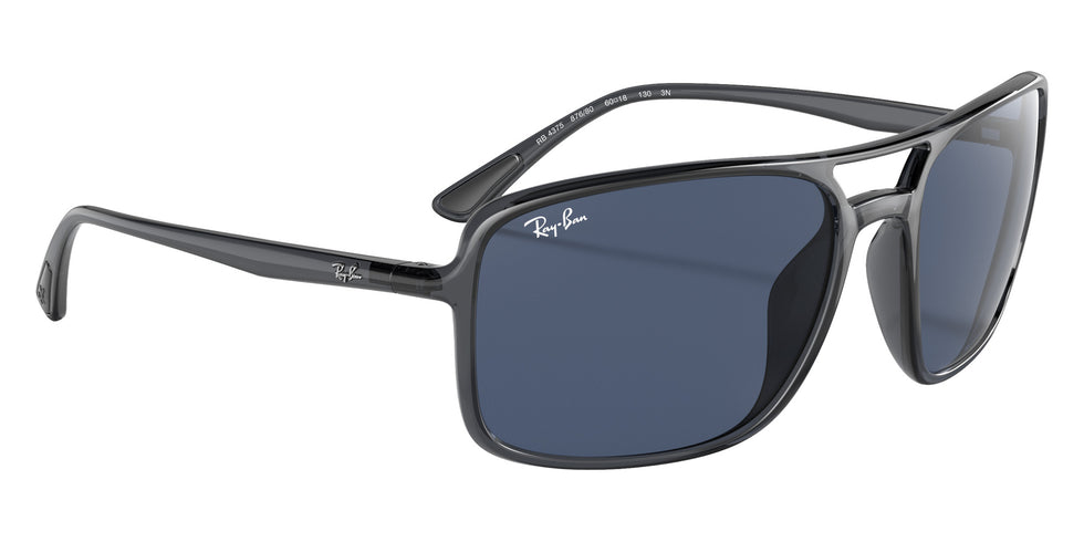 Ray-Ban RB4375 876/80 60 - Transparent Gray #id:rb437587680_s:100120
