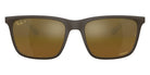 Ray-Ban RB4385 6124A3 58 - Brown / Brown/Gold Mirrored Polarized #id:rb43856124a3_s:102100