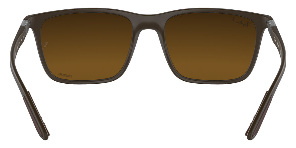 Ray-Ban RB4385 6124A3 58 - Brown / Brown/Gold Mirrored Polarized #id:rb43856124a3_s:102115