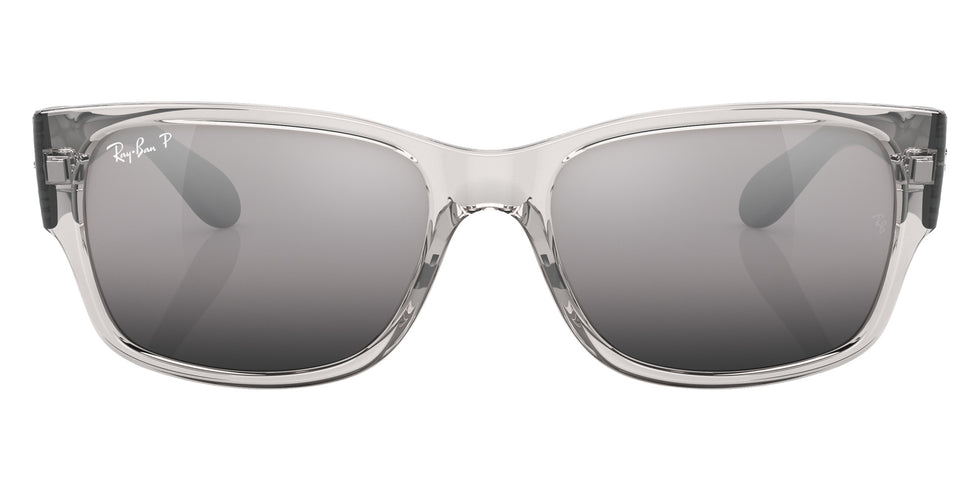 Ray-Ban RB4388 6647G3 55 - Transparent Gray #id:rb43886647g3_s:102100
