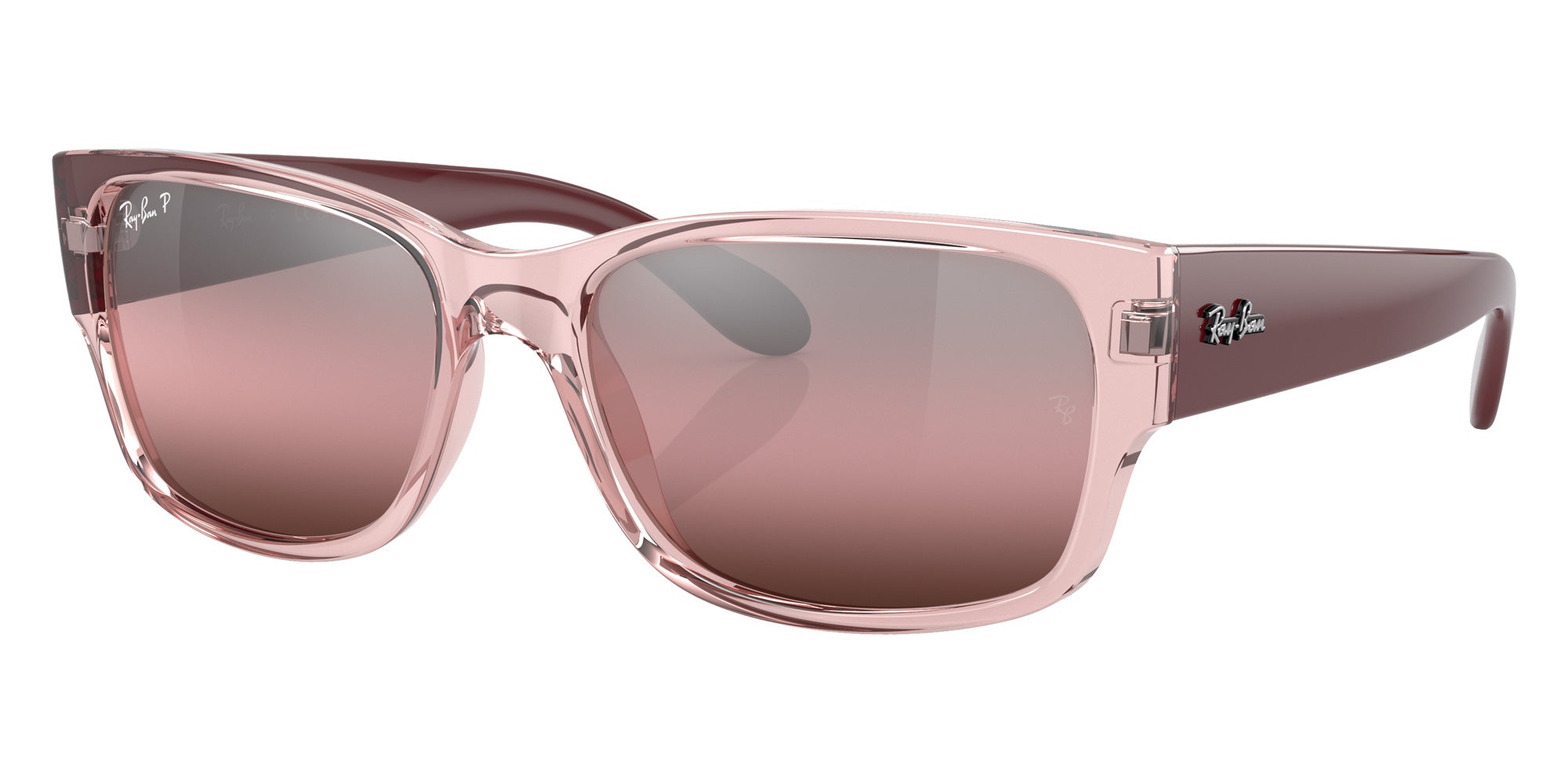 Ray-Ban RB4388 6648G8 55 - Transparent Pink #id:rb43886648g8_s:104105