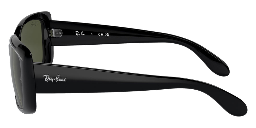 Ray-Ban RB4389 601/31 58 - Black / Green #id:rb438960131_s:100110