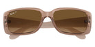 Ray-Ban RB4389 6644M2 55 - Transparent Brown #id:rb43896644m2_s:100120