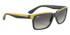 Ray-Ban RB4393M Scuderia Ferrari F62411 56 - Gray on Yellow / Gray #id:rb4393mf62411_s:100125