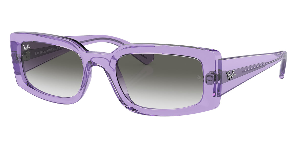 Ray-Ban RB4395F Kiliane 66858E 54 - Transparent Violet / Light Gray #id:rb4395f66858e_s:100105