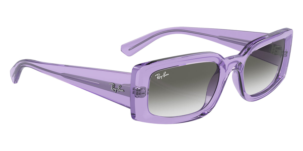 Ray-Ban RB4395F Kiliane 66858E 54 - Transparent Violet / Light Gray #id:rb4395f66858e_s:100120