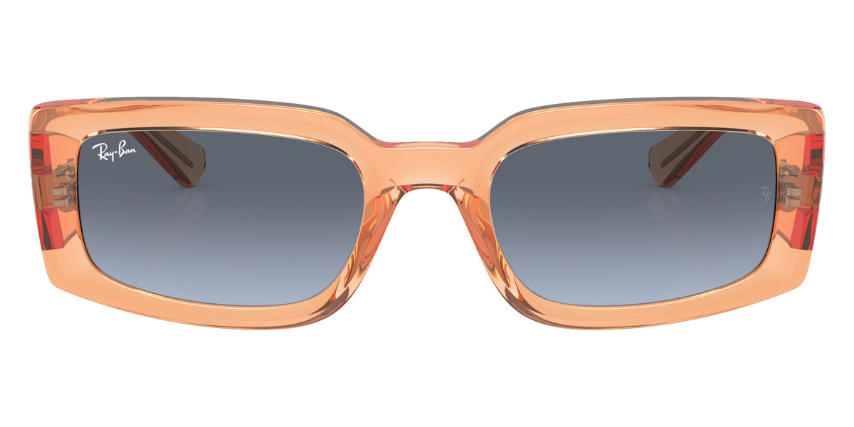 Ray-Ban RB4395F Kiliane 66868F 54 - Transparent Orange / Blue/Gray #id:rb4395f66868f_s:102100