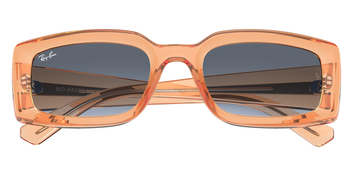 Ray-Ban RB4395F Kiliane 66868F 54 - Transparent Orange / Blue/Gray #id:rb4395f66868f_s:102125