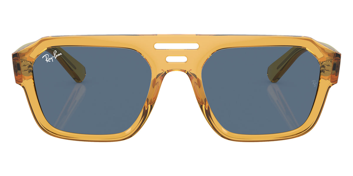Ray-Ban RB4397 Corrigan 668280 54 - Transparent Yellow / Dark Blue #id:rb4397668280_s:100100