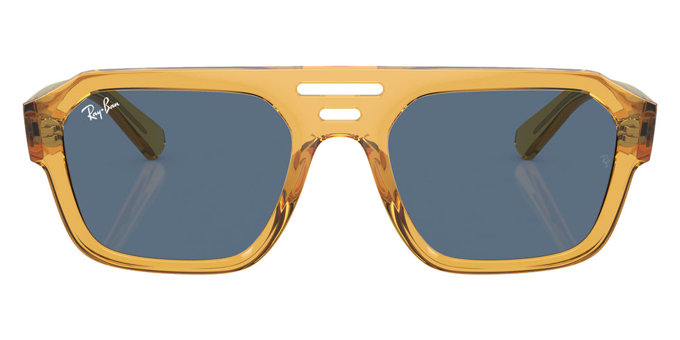 Ray-Ban RB4397 Corrigan 668280 54 - Transparent Yellow / Dark Blue #id:rb4397668280_s:100100