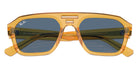 Ray-Ban RB4397 Corrigan 668280 54 - Transparent Yellow / Dark Blue #id:rb4397668280_s:100125