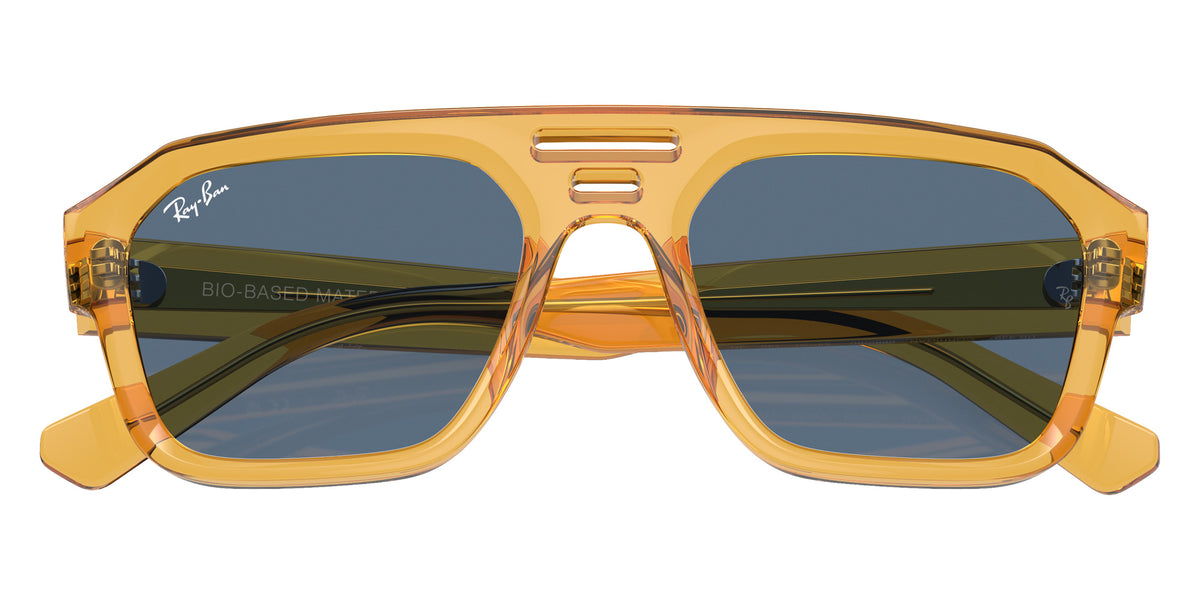 Ray-Ban RB4397 Corrigan 668280 54 - Transparent Yellow / Dark Blue #id:rb4397668280_s:100125