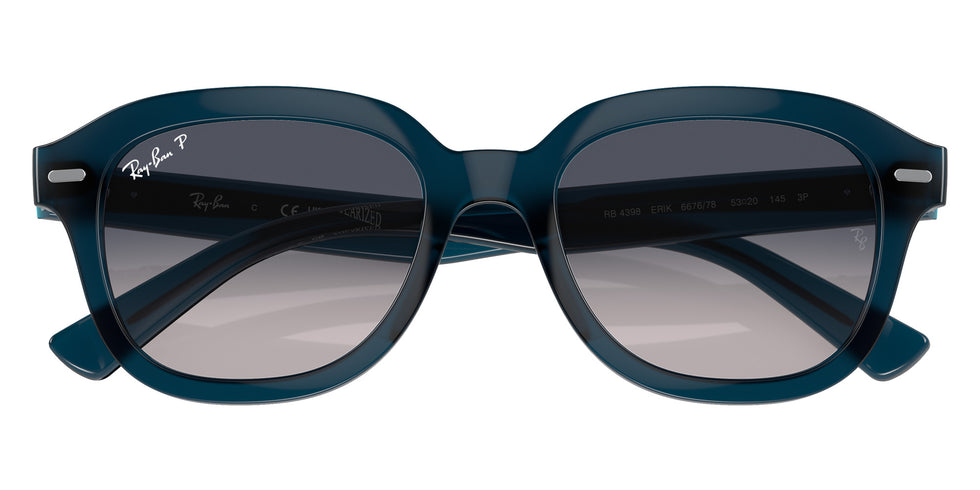 Ray-Ban RB4398 Erik 667678 53 - Opal Dark Blue #id:rb4398667678_s:100125