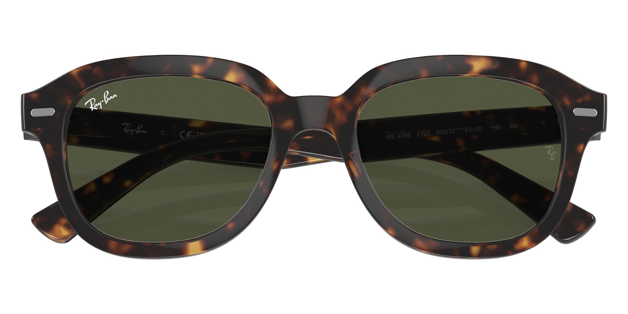 Ray-Ban RB4398 Erik 902/31 53 - Havana / Green #id:rb439890231_s:100125