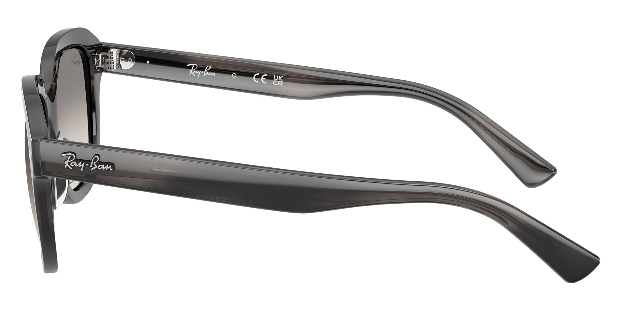 Ray-Ban RB4398F Erik 140432 53 - Striped Gray #id:rb4398f140432_s:100110