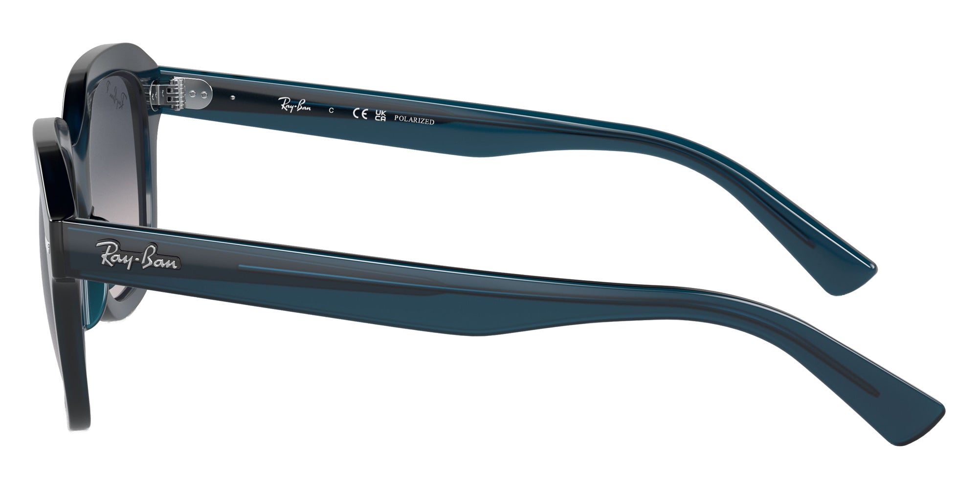 Ray-Ban RB4398F Erik 667678 53 - Opal Dark Blue / Blue Polarized #id:rb4398f667678_s:100110