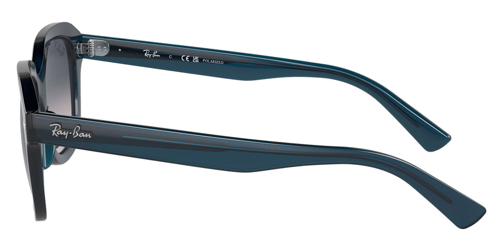 Ray-Ban RB4398F Erik 667678 53 - Opal Dark Blue / Blue Polarized #id:rb4398f667678_s:100110