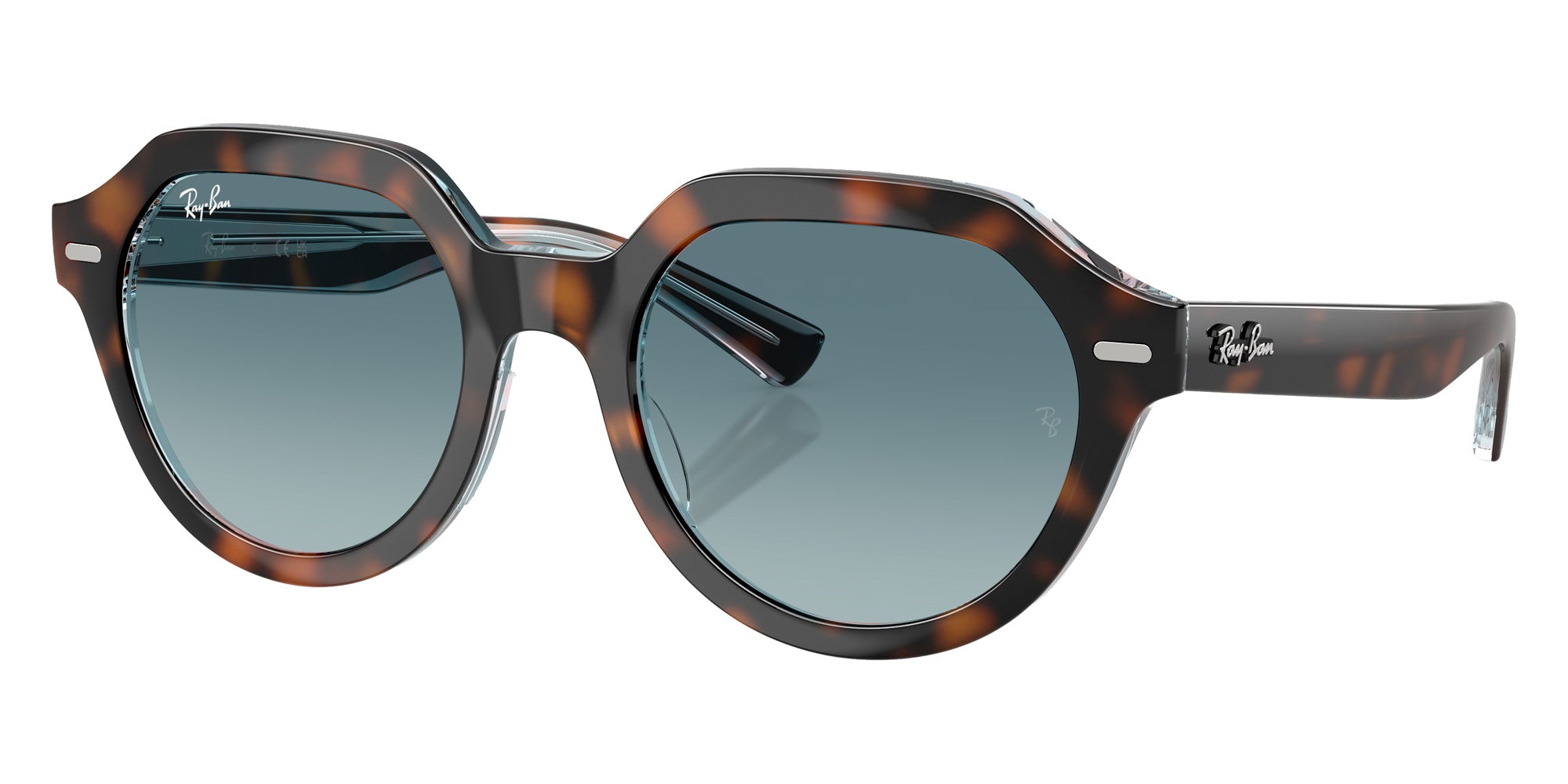 Ray-Ban RB4399 Gina 14133M 53 - Dark Havana on Multicolor #id:rb439914133m_s:100105