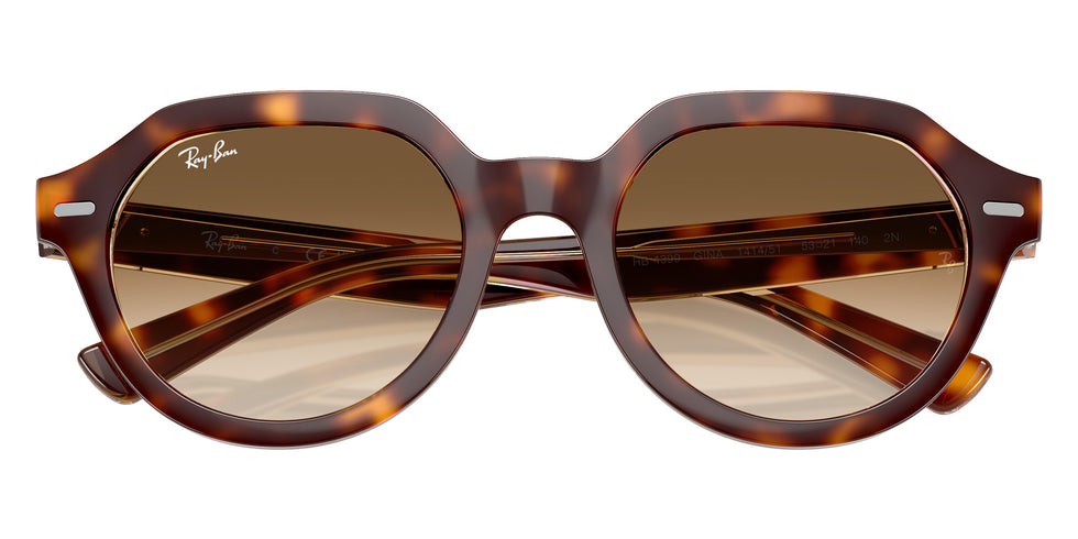 Ray-Ban RB4399 Gina 141451 51 - Light Havana on Multicolor / Clear Gradient Brown #id:rb4399141451_s:100125
