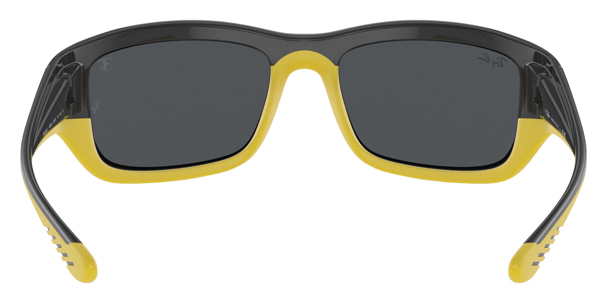 Ray-Ban RB4405M Scuderia Ferrari Collection F62487 59 - Gray on Yellow / Dark Gray #id:rb4405mf62487_s:100115