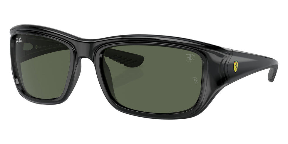 Ray-Ban RB4405M Scuderia Ferrari Collection F65071 59 - Black / Dark Green #id:rb4405mf65071_s:102105