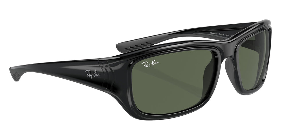 Ray-Ban RB4405M Scuderia Ferrari Collection F65071 59 - Black / Dark Green #id:rb4405mf65071_s:102120