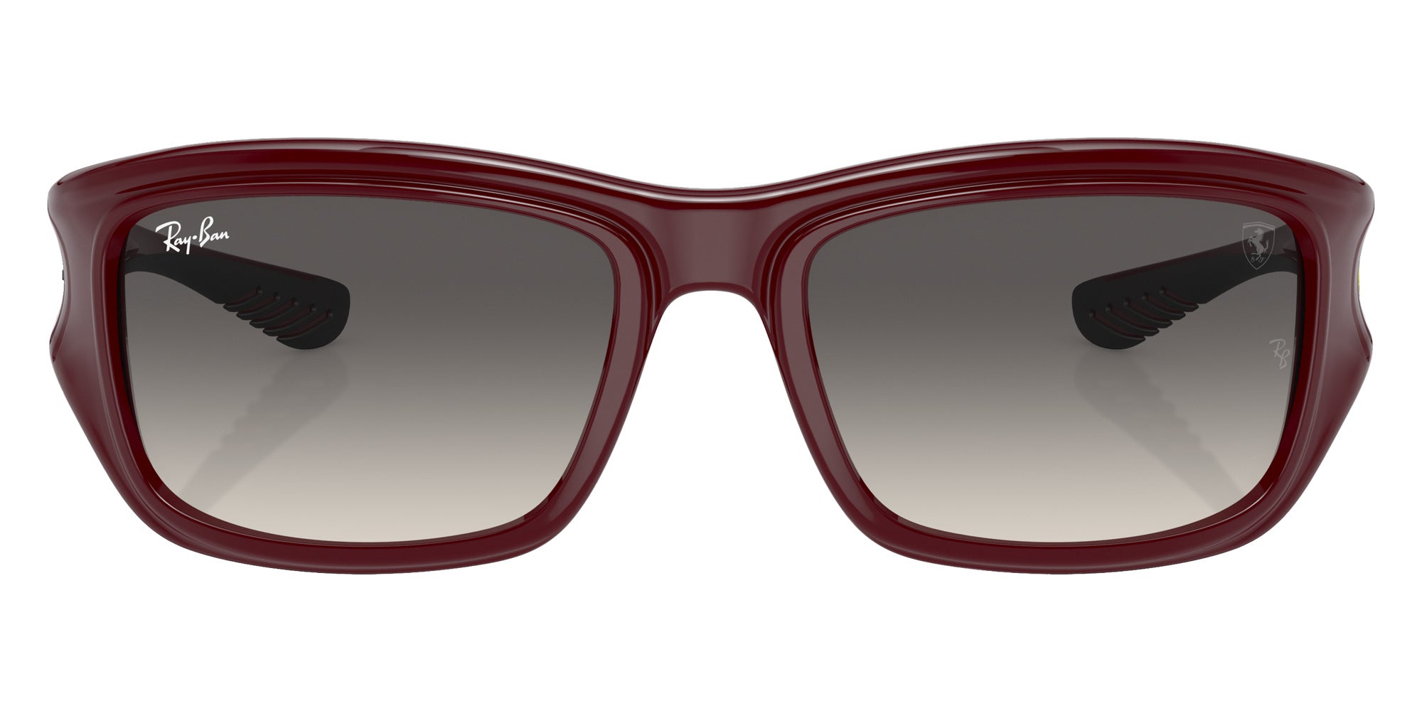 Ray-Ban RB4405M Scuderia Ferrari F68111 59 - Dark Red on Black / Gray #id:rb4405mf68111_s:100100