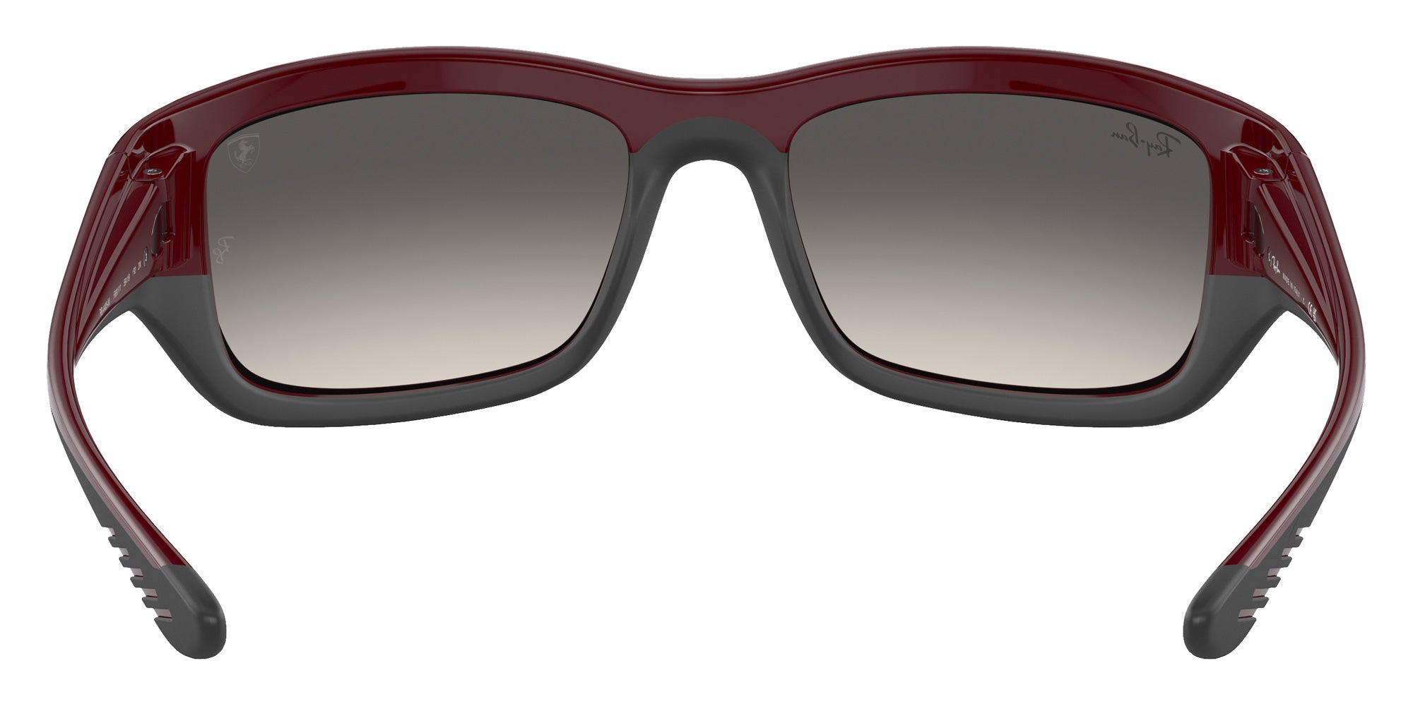 Ray-Ban RB4405M Scuderia Ferrari F68111 59 - Dark Red on Black / Gray #id:rb4405mf68111_s:100115