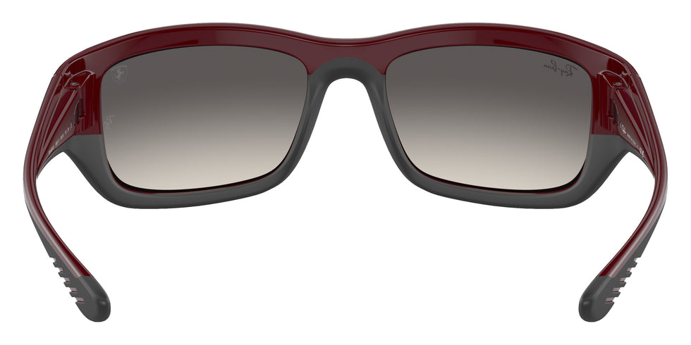 Ray-Ban RB4405M Scuderia Ferrari F68111 59 - Dark Red on Black / Gray #id:rb4405mf68111_s:100115
