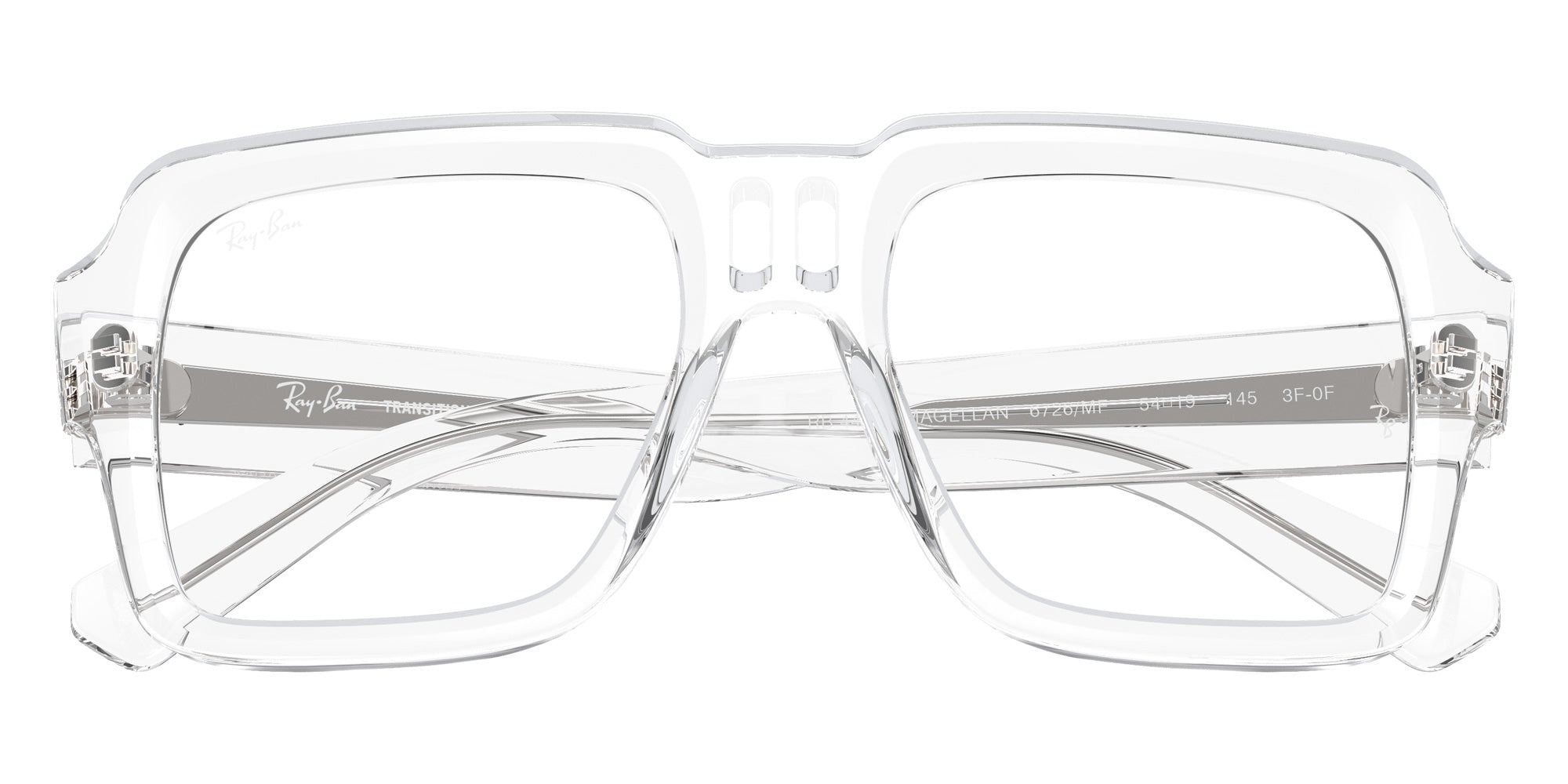 Ray-Ban RB4408 Magellan 6726MF 54 - Transparent / Clear/Blue Photochromic #id:rb44086726mf_s:102140