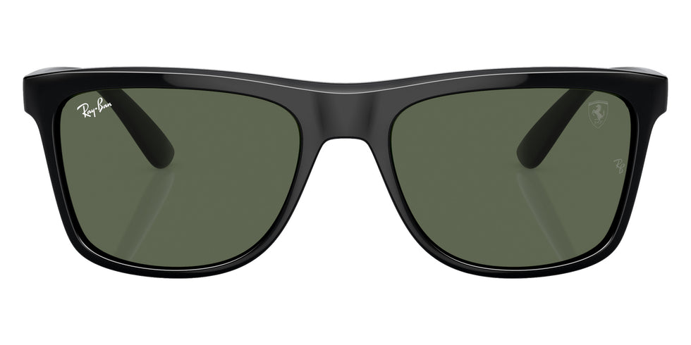 Ray-Ban RB4413M Scuderia Ferrari F68371 57 - Black / Dark Green #id:rb4413mf68371_s:100100