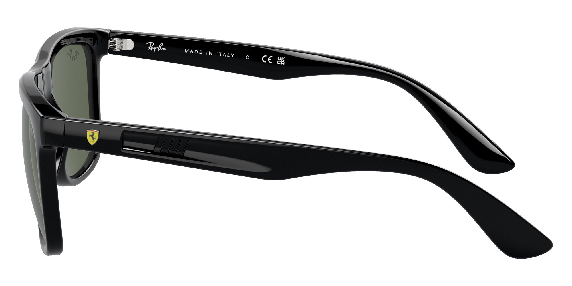 Ray-Ban RB4413M Scuderia Ferrari F68371 57 - Black / Dark Green #id:rb4413mf68371_s:100110