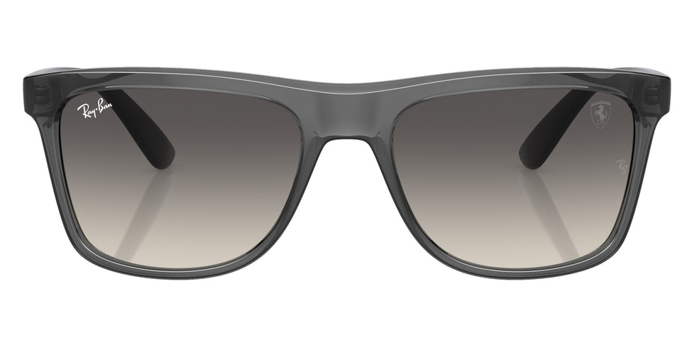 Ray-Ban RB4413M Scuderia Ferrari F69111 57 - Transparent Gray / Gray #id:rb4413mf69111_s:102100