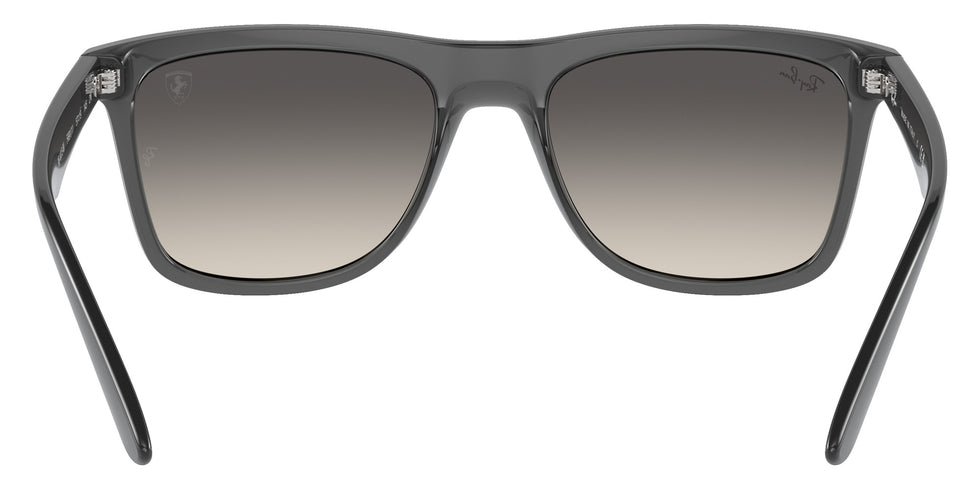 Ray-Ban RB4413M Scuderia Ferrari F69111 57 - Transparent Gray / Gray #id:rb4413mf69111_s:102115