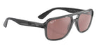 Ray-Ban RB4414M Scuderia Ferrari F691H2 58 - Transparent Gray / Purple/Silver Mirrored Polarized #id:rb4414mf691h2_s:100120